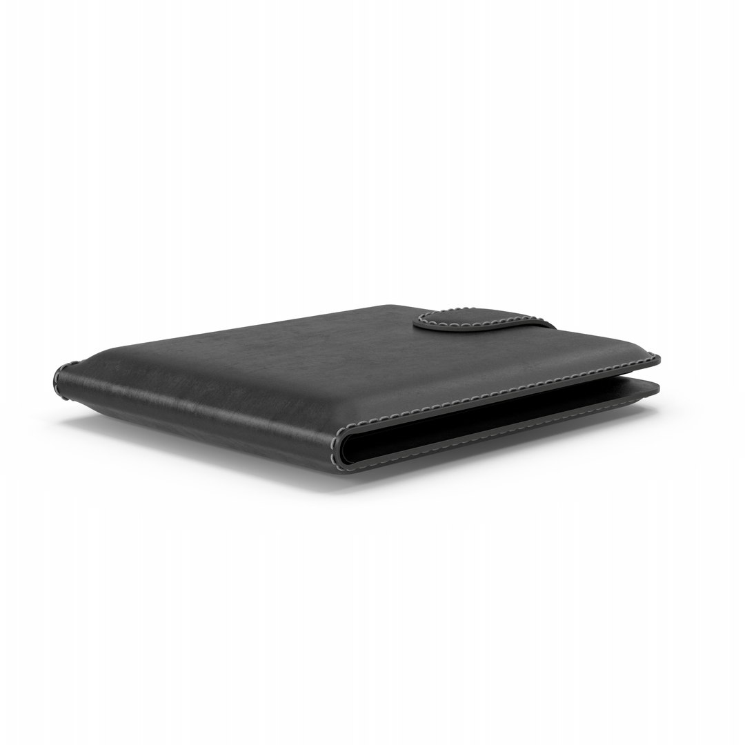 Black Wallet 3D - TurboSquid 2218256