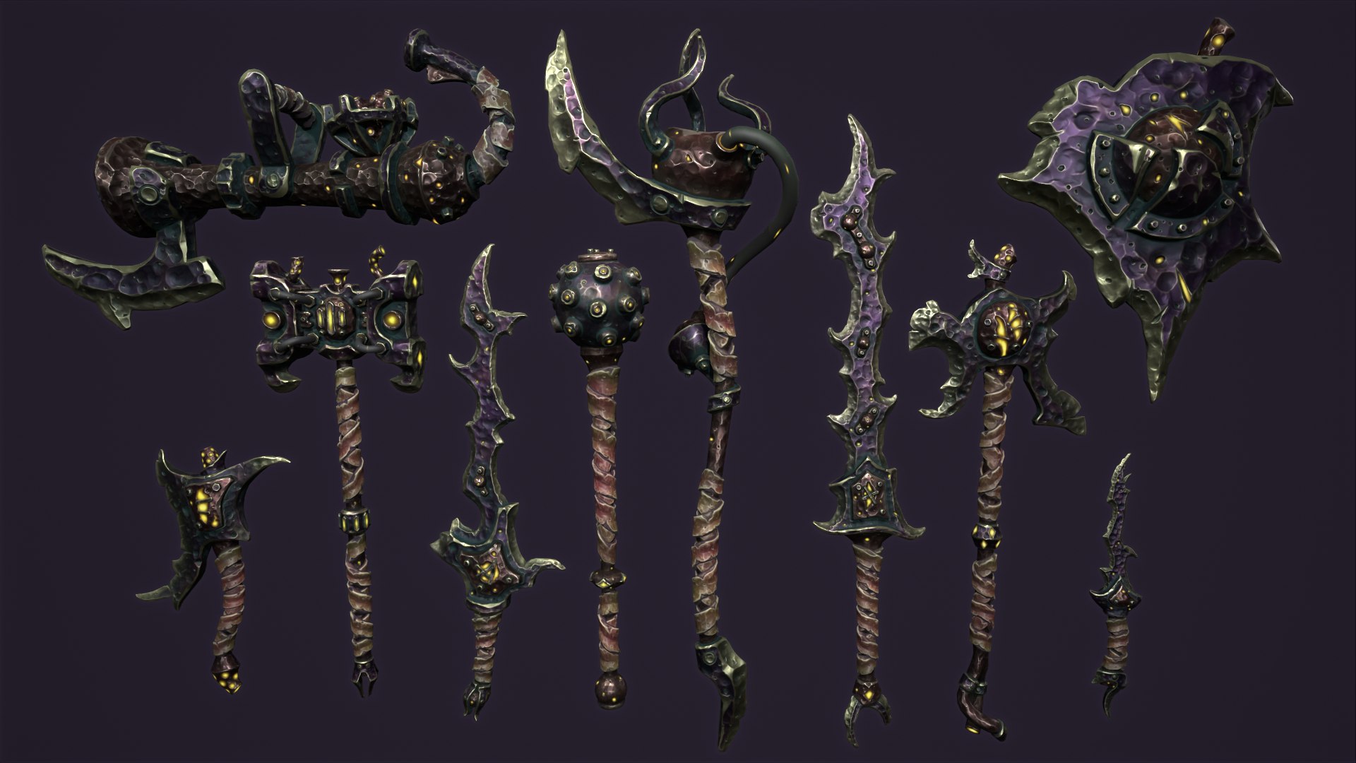 Fantasy brute weapon collection 3D model https://p.turbosquid.com/ts-thumb/TY/S3pG4v/KX/8/png/1658842862/1920x1080/fit_q87/caa3358ccf87ddd8f813f0f2e7138190fda39fa7/8.jpg