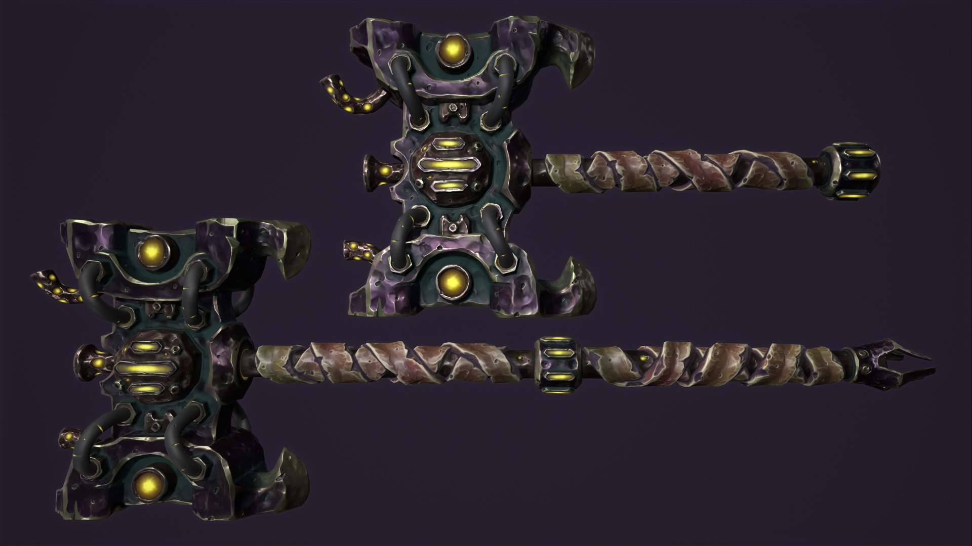 Fantasy brute weapon collection 3D model https://p.turbosquid.com/ts-thumb/TY/S3pG4v/Qg/12/png/1658842868/1920x1080/fit_q87/1ab5944d5eb0c1d8a0c3ca82e5d7fb11d98ab2d9/12.jpg