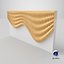Wavy Sliced Wood Wall model