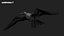 Seagull Fur Animated Rigged 3D