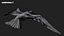 Seagull Fur Animated Rigged 3D