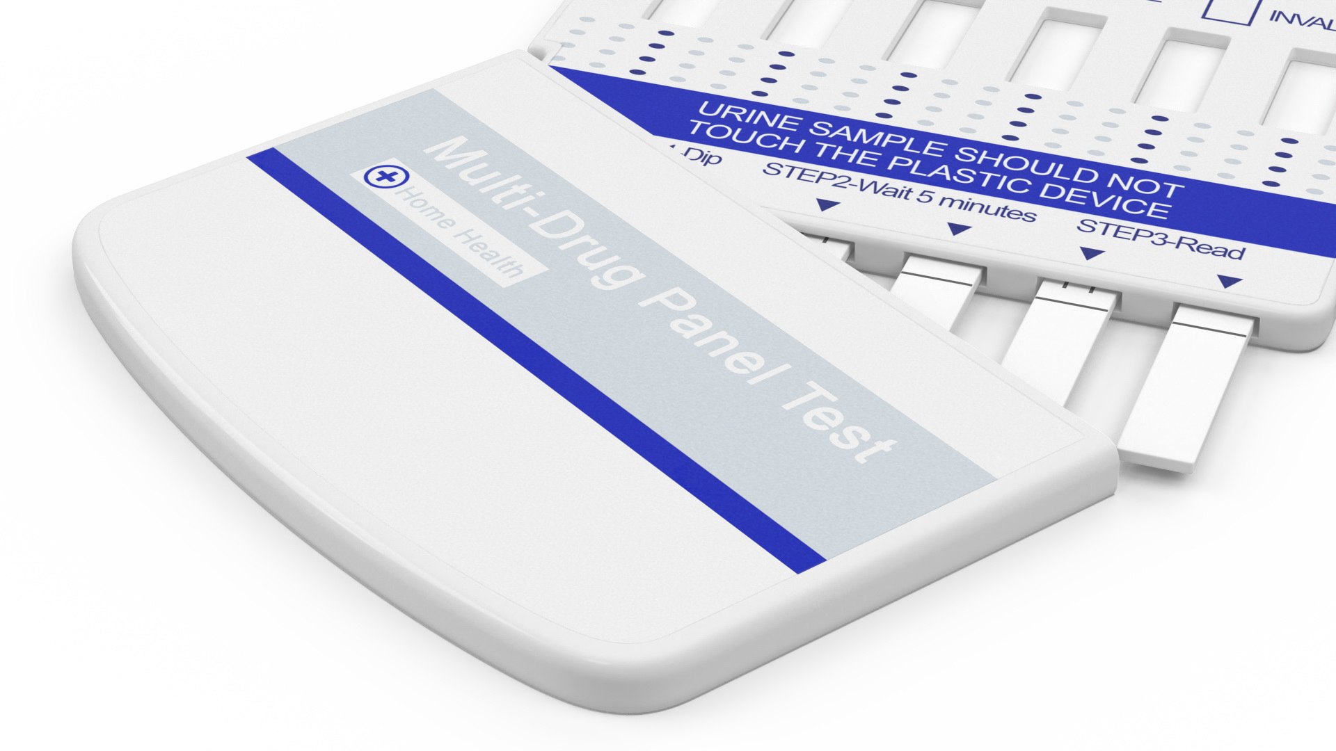 3D model One Step Drug Testing Kit Open TurboSquid 1927510