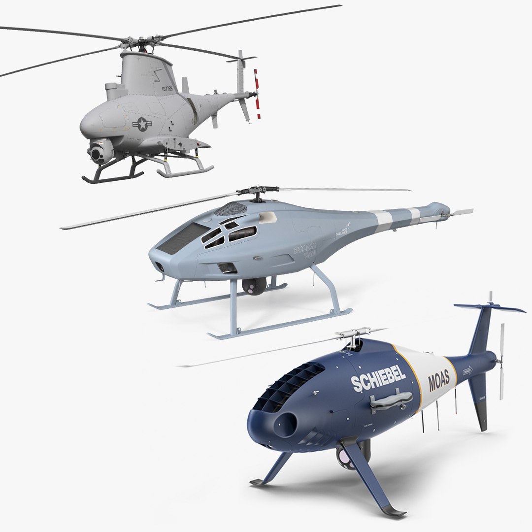 VTUAV Collection 3D model preview