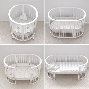 Stokke Sleepi Cribs, 4 versions