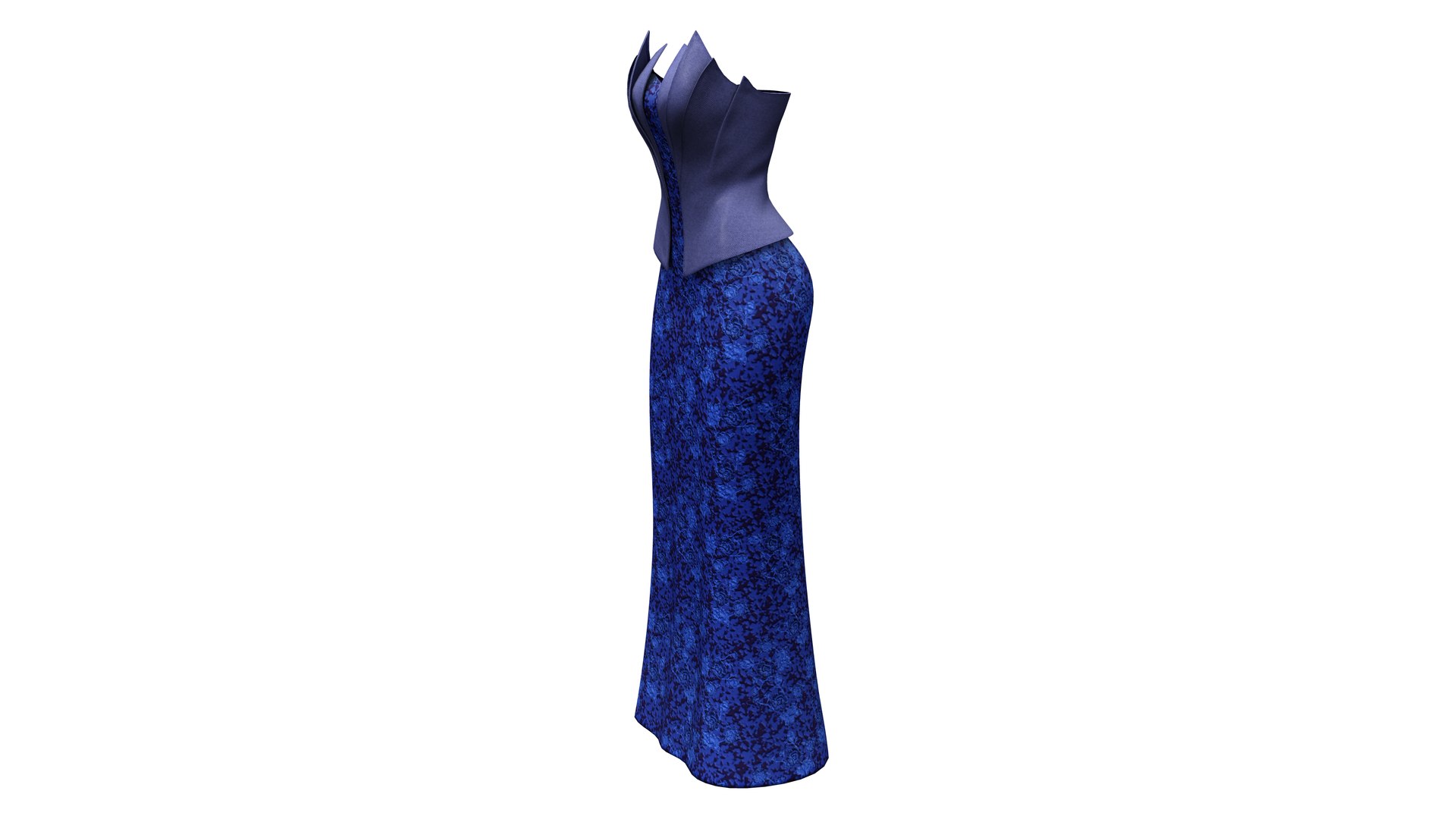 3D Navy Layered Neck Line Peplum Waistline Trumpet Skirt Gown Dress https://p.turbosquid.com/ts-thumb/TY/eOPxdj/Ds/preview2/png/1670139091/1920x1080/fit_q87/387845a74db802011bbabb3b268b0f025248d04c/preview2.jpg