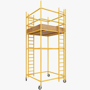 scaffold tower 3d model