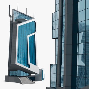 Sci-Fi Commercial Building