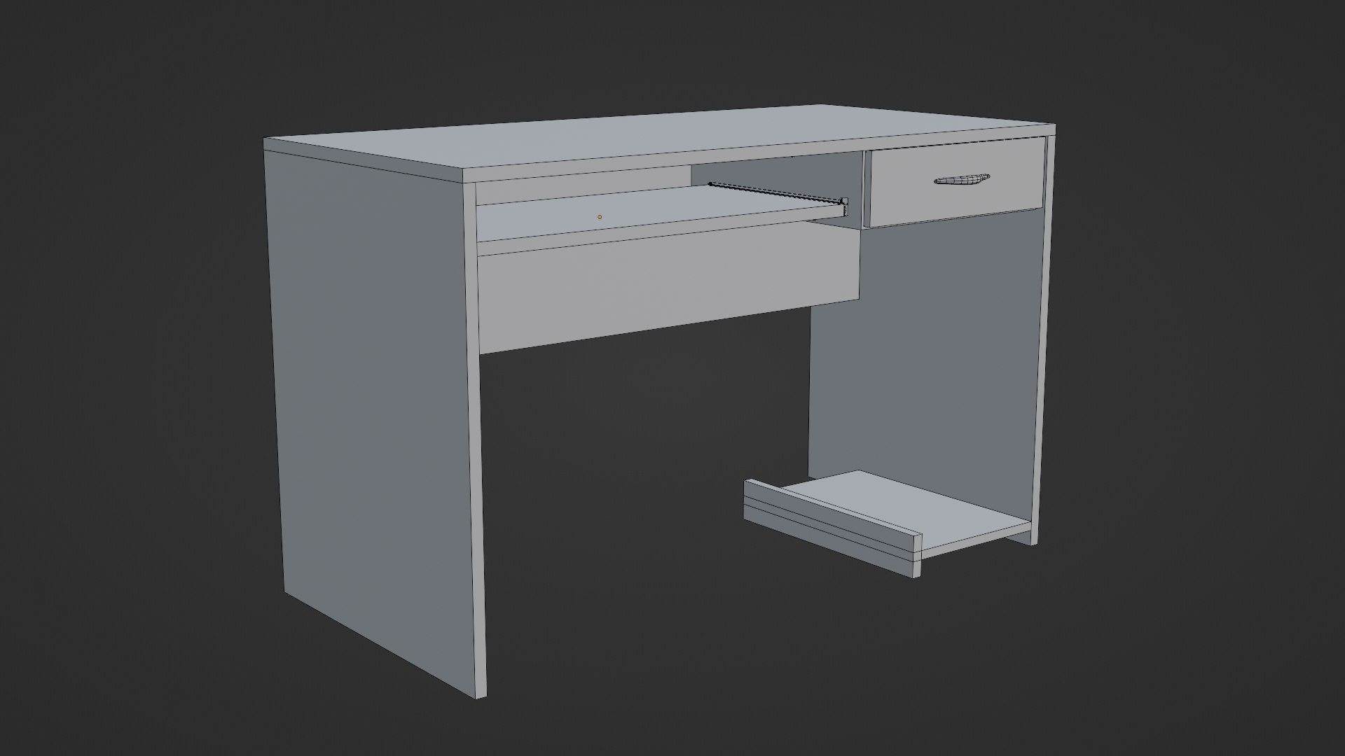 Desk PC Model - TurboSquid 2241059