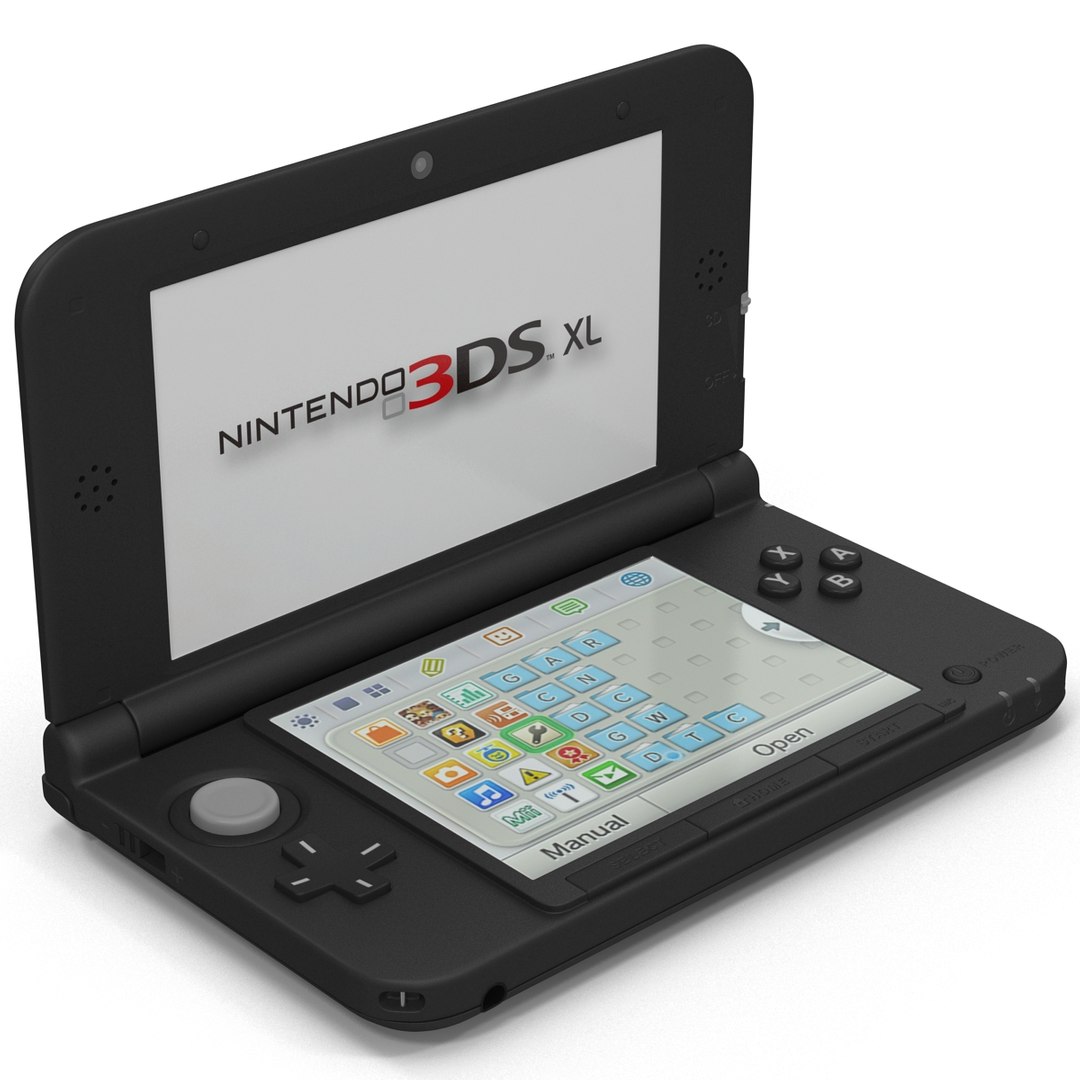  Nintendo New 3DS XL - Black : Video Games