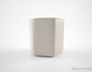 Holly Hunt Vrille ottoman