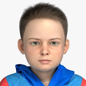 Luca Realistic Child Boy Character