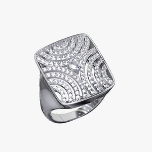 Luxury diamond ring