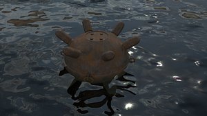 3d model water watermine