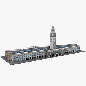 Ferry Building San Francisco 3D model