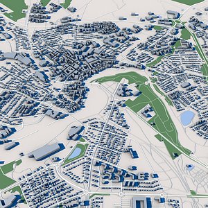 Falkenberg City Sweden model