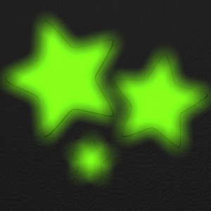 c4d glow stars