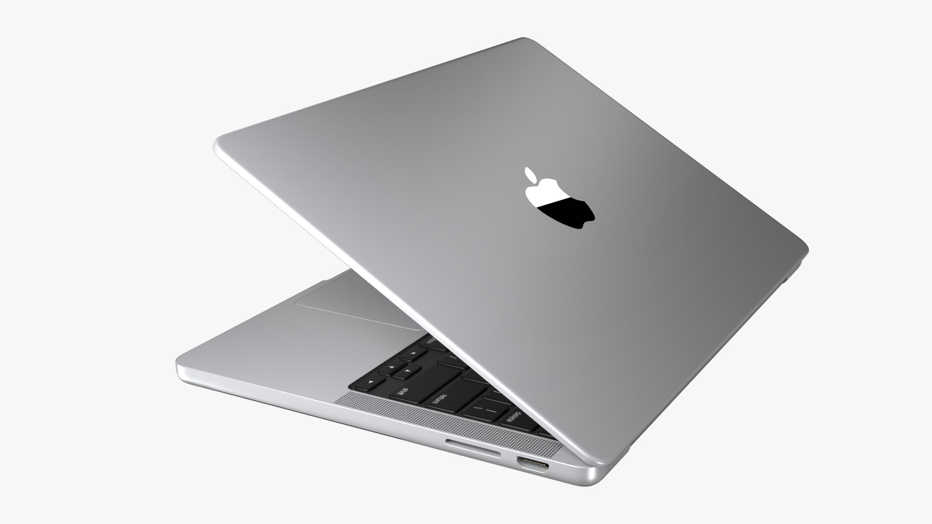 Apple MacBook Pro M3 14-inch Space Gray 3D Model - TurboSquid 2151860