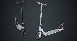 kick scooter 1a 3D