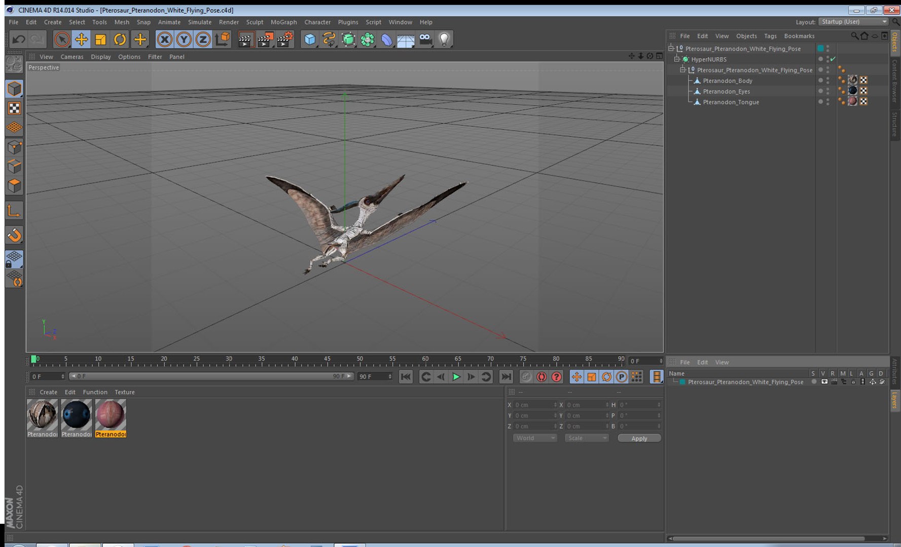 3D model pterosaur pteranodon white flying https://p.turbosquid.com/ts-thumb/TZ/EHHPlU/Se6vyiV5/pterosaurpteranodonwhiteflyingpose3dmodel014/jpg/1552610225/1920x1080/fit_q87/707d21176a2086382248c14930c6389418d44a26/pterosaurpteranodonwhiteflyingpose3dmodel014.jpg