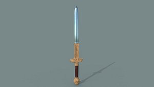 3D Conan Sword model