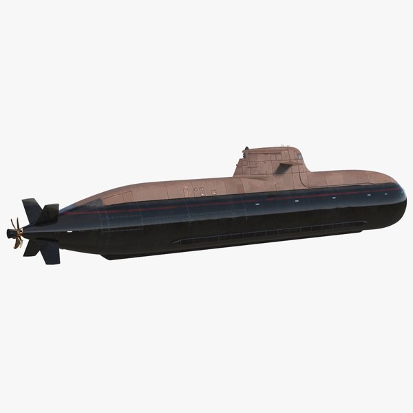 Diesel Submarine HDW Class 212A Half Wet Rigged for Cinema 4D3D模型 ...