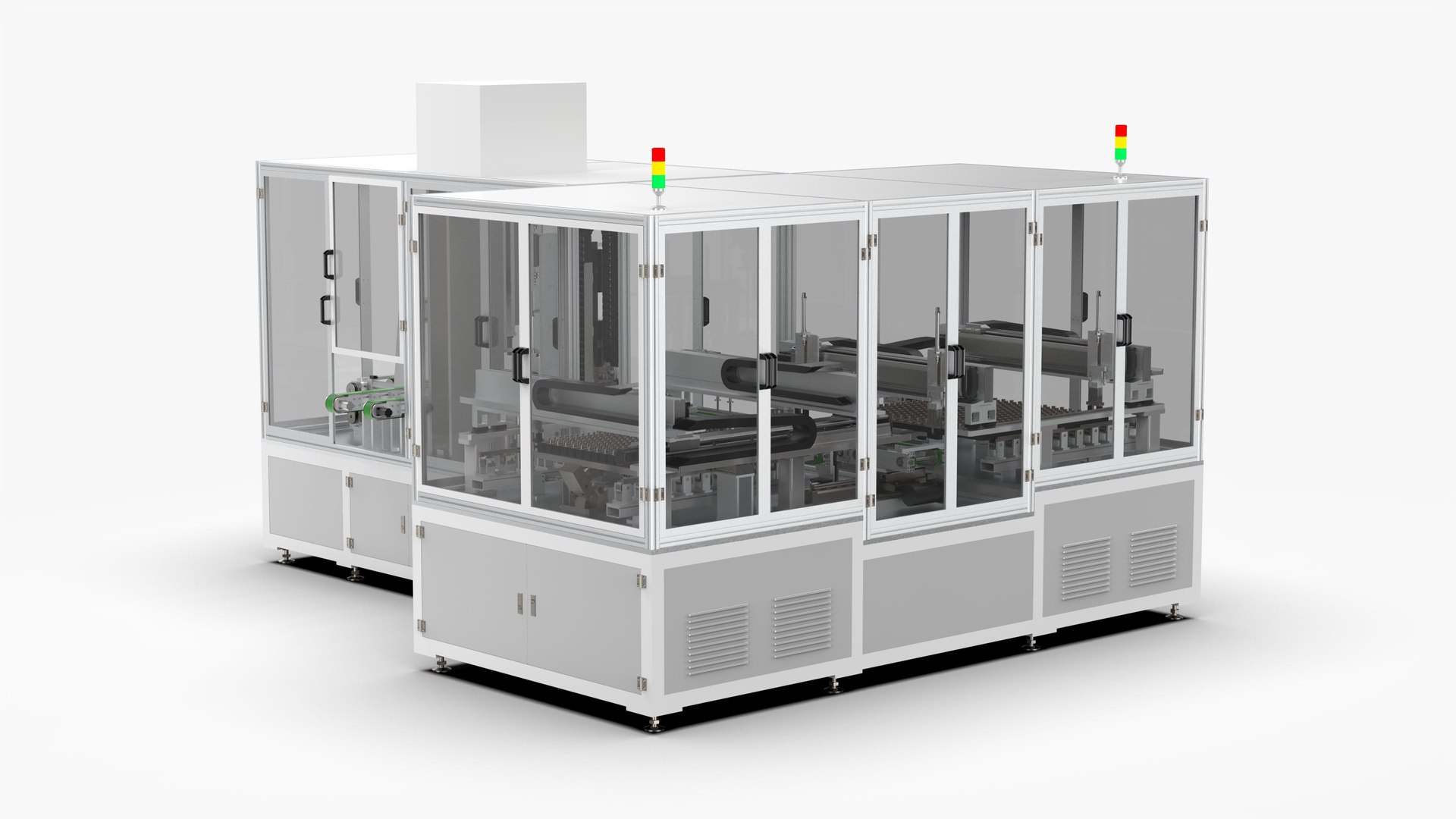 3D Model Automatic Screw Nut Assembly Testing Machine - TurboSquid 2349030