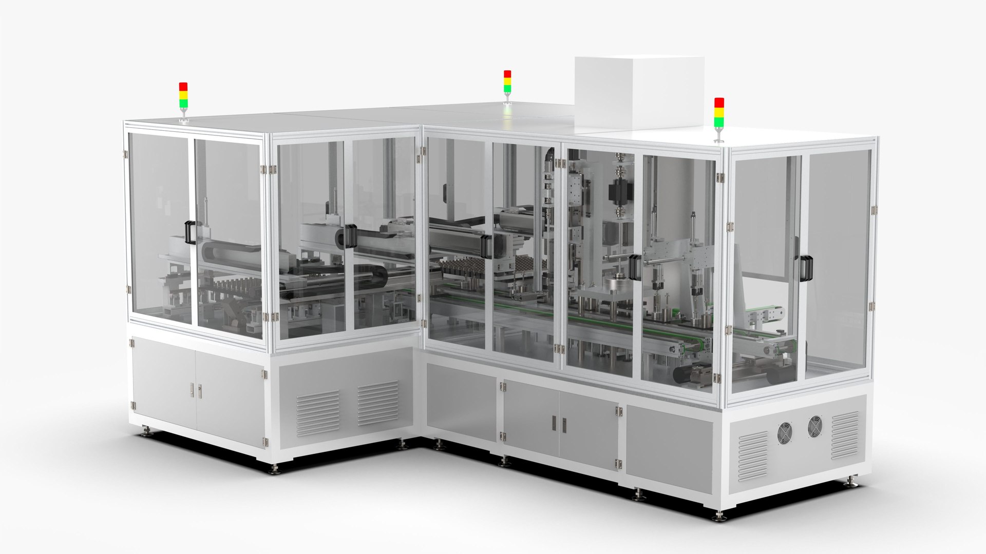 3D Model Automatic Screw Nut Assembly Testing Machine - TurboSquid 2349030