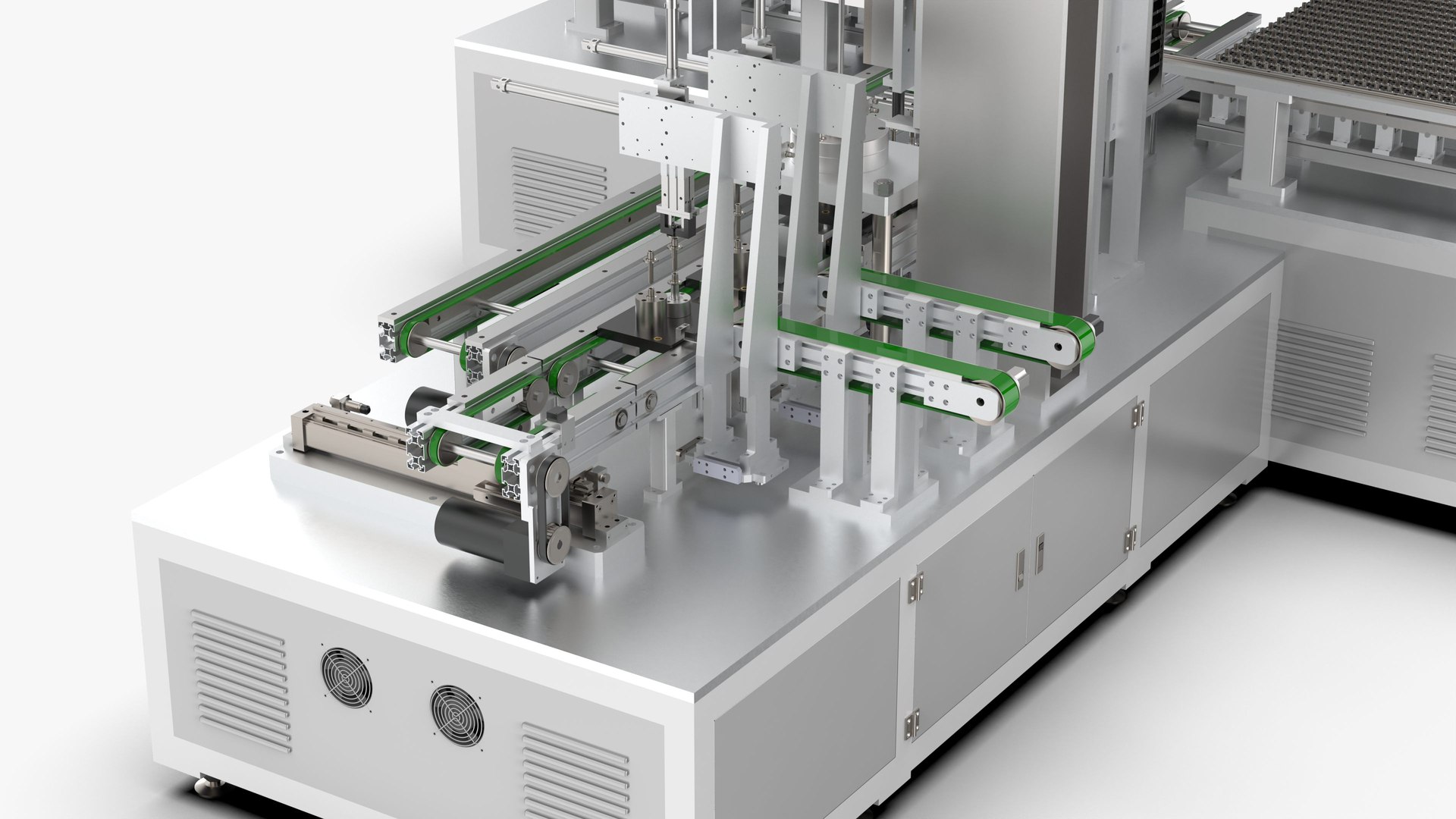 3D Model Automatic Screw Nut Assembly Testing Machine - TurboSquid 2349030