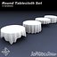 Tablecloth Set, Round & Square
