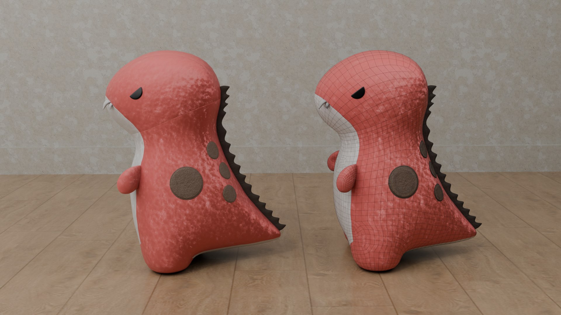 Dinosaur Plush Toy - T-Rex 3D model https://p.turbosquid.com/ts-thumb/TZ/P5OQm2/KL/render_6/png/1742610535/1920x1080/fit_q87/f49b9bb7407f55f4c33343880ae0d90afc4e33c5/render_6.jpg