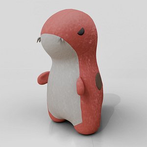 Dinosaur Plush Toy - T-Rex 3D model