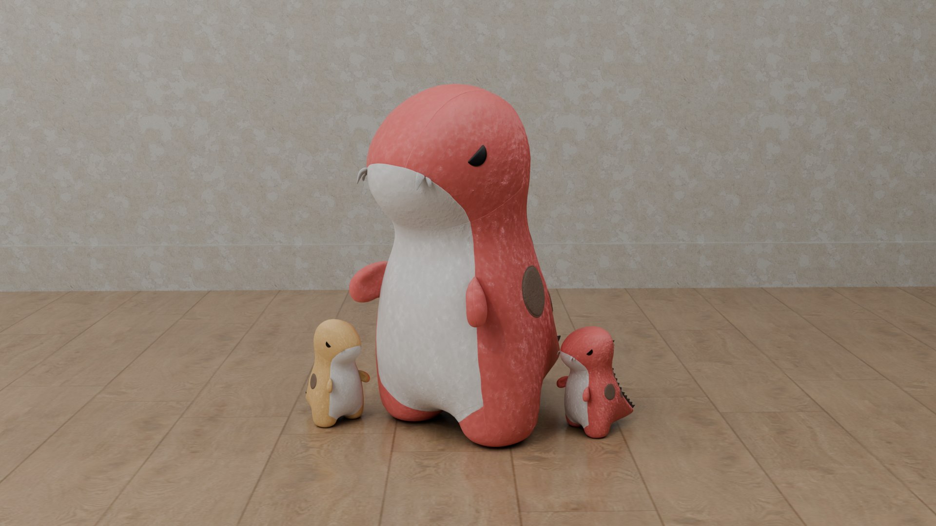 Dinosaur Plush Toy - T-Rex 3D model https://p.turbosquid.com/ts-thumb/TZ/P5OQm2/y0/render_11/png/1742610558/1920x1080/fit_q87/0ac152cd118febca45c5920e675e2611cae9e7ad/render_11.jpg