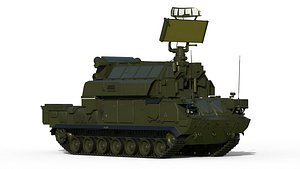 Tor-M2 SA-15 Gauntlet 3D
