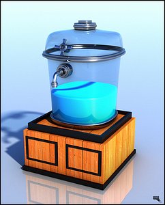 Water Dispenser Cartoon