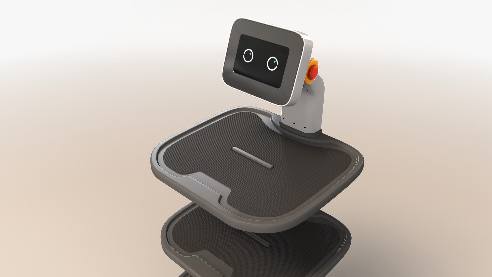 3D Cloi ServeBot Model - TurboSquid 2086776