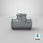 Galvanized Steel Pipe Fitting T-Shape