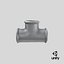 Galvanized Steel Pipe Fitting T-Shape