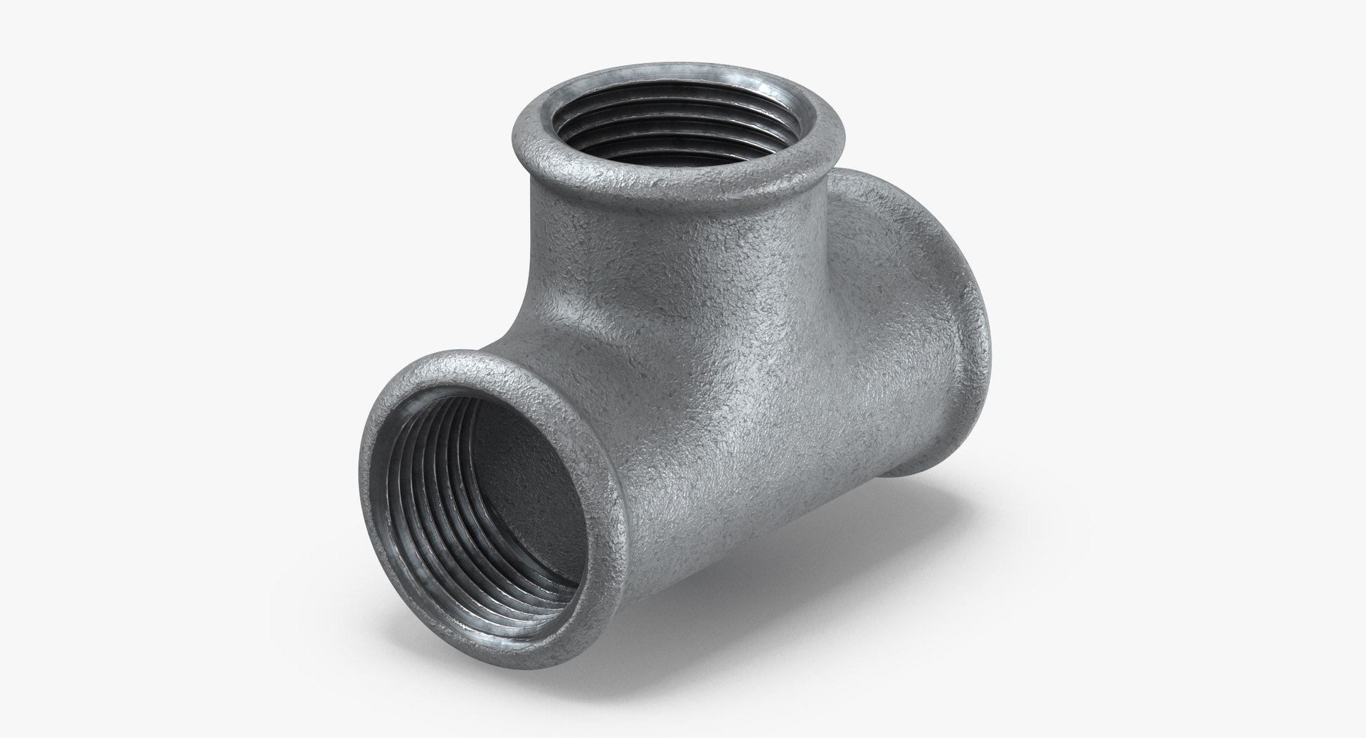 galvanized steel pipe fitting 3D model https://p.turbosquid.com/ts-thumb/TZ/dxTKJg/gdYMfcAA/galvanized_steel_pipe_fitting_tshape_thumbnail_0003/jpg/1513864643/1920x1080/fit_q87/a4fb324020a4e90c38a1fdbcfdcd9effcf0e03dd/galvanized_steel_pipe_fitting_tshape_thumbnail_0003.jpg