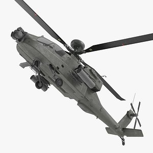 AH-64D Apache Longbow Rigged