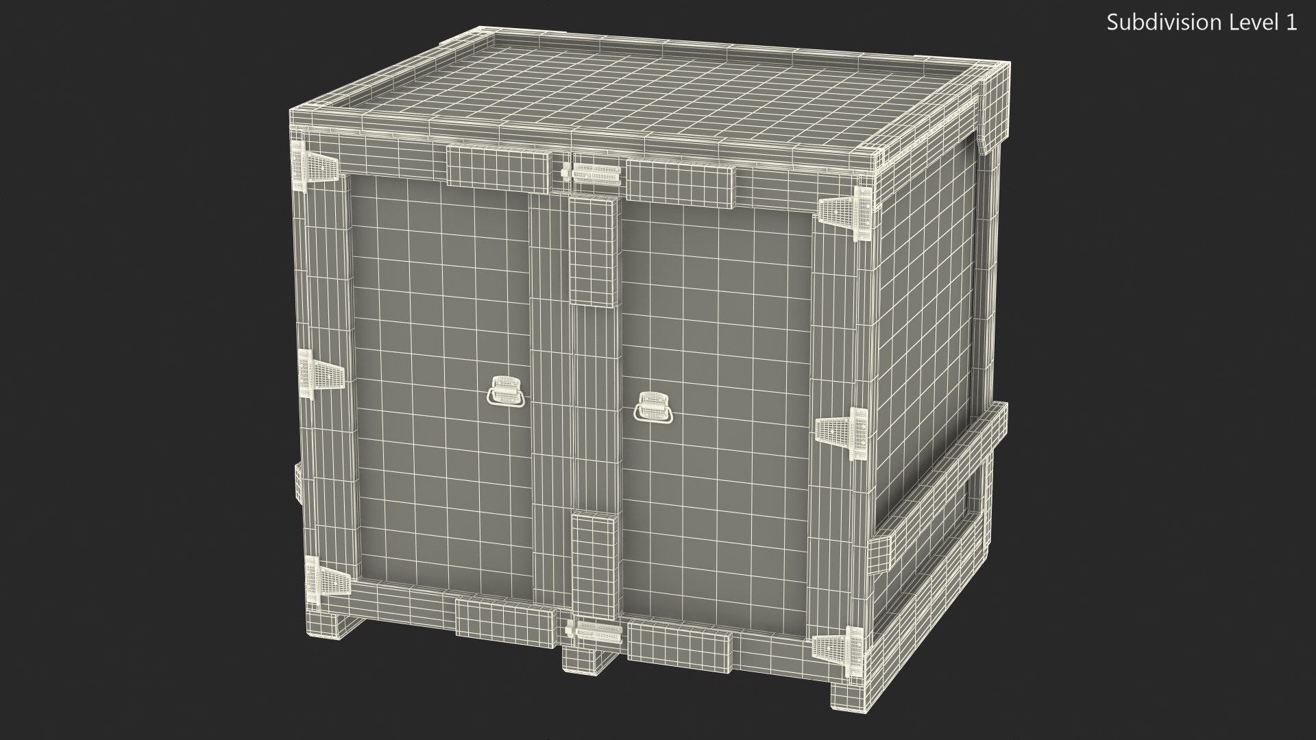 3D model Square Wooden Double Door Shipping Crate https://p.turbosquid.com/ts-thumb/TZ/lpYczm/AT/squarewoodendoubledoorshippingcratemb3dmodel019/jpg/1649006369/1920x1080/fit_q87/48fa9002138ba0fd1bed02fffc642b7139dc6dea/squarewoodendoubledoorshippingcratemb3dmodel019.jpg
