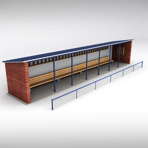 modelo 3d Banco de dugout del estadio de béisbol TurboSquid 918117