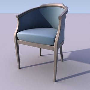 chair armchair 3d obj
