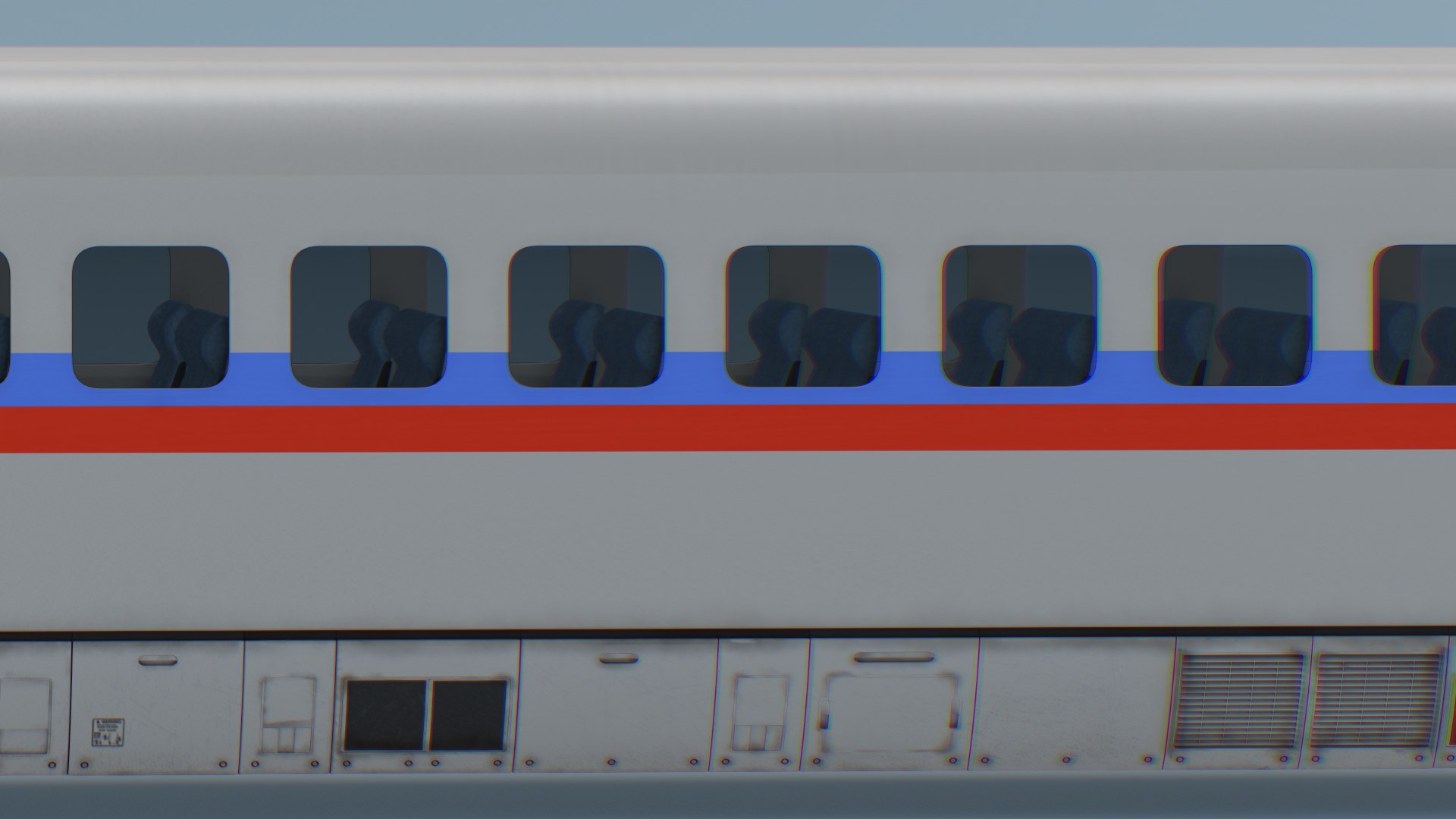 Bullet Train Locomotive Rigged 3D Model - TurboSquid 2385987
