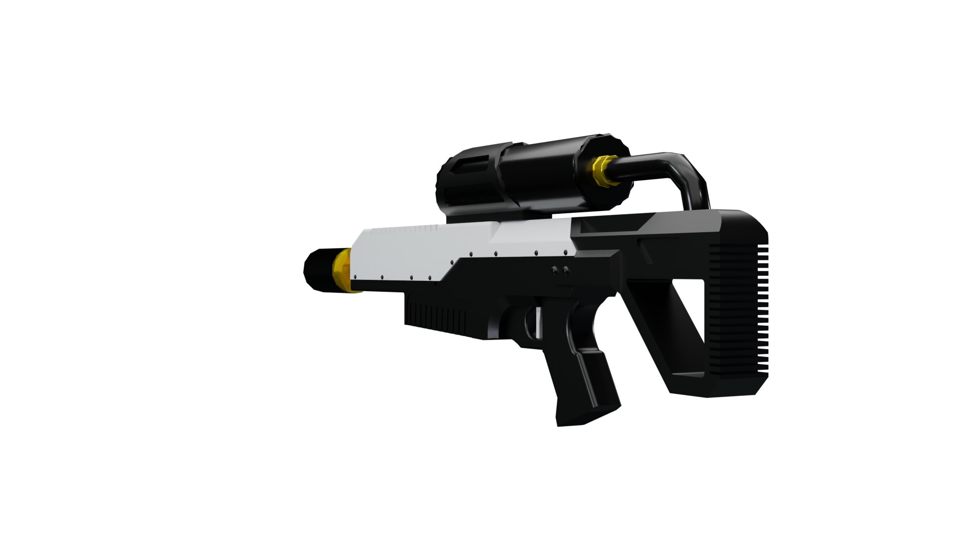 3D Flamethrower Model - TurboSquid 1785763
