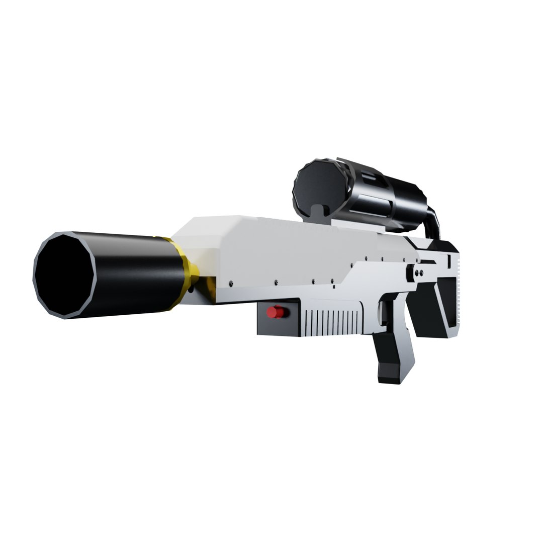 3D Flamethrower Model - TurboSquid 1785763