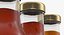 3D barbecue sauces bottles model