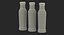 3D barbecue sauces bottles model