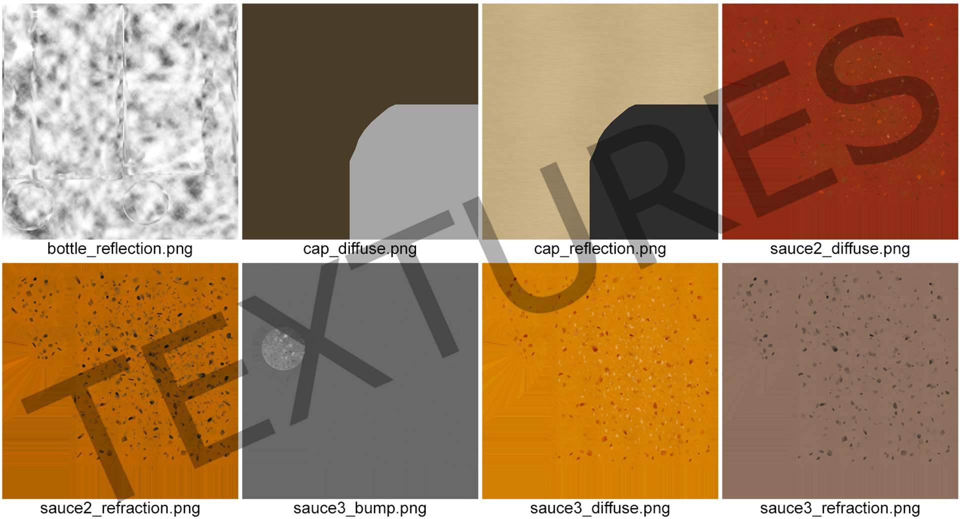 3D barbecue sauces bottles model https://p.turbosquid.com/ts-thumb/TZ/wJu1xq/IVmmdTTK/barbecuesaucesbottles3dsmodel011/jpg/1528192660/1920x1080/fit_q87/615f01bbe19183644fbee212e21100ad379b00ae/barbecuesaucesbottles3dsmodel011.jpg