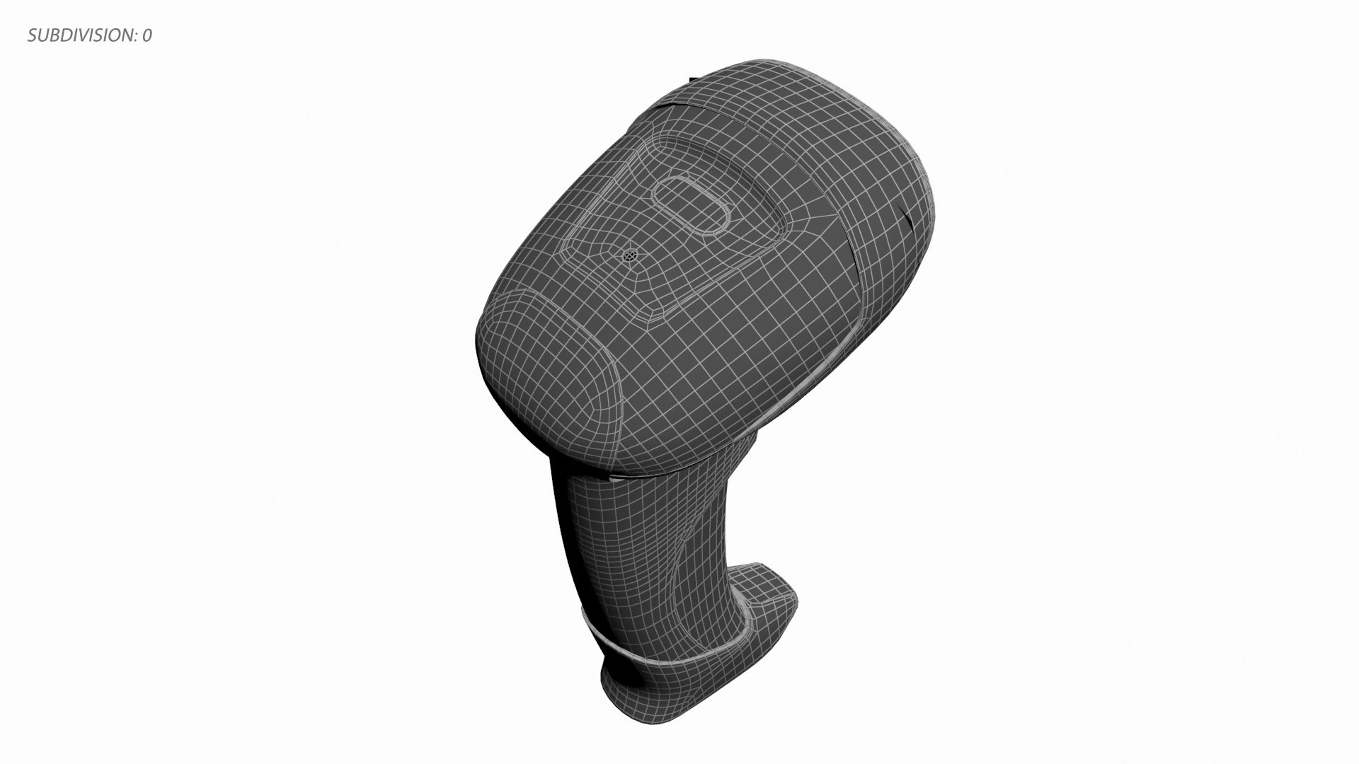 Barcode Scanner 3D Model TurboSquid 1814111